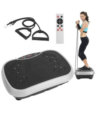 Whole Body Vibration Exercise Machine with Resistance Bands and Remote