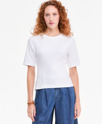 Women's Tie-Back Interlock T-Shirt