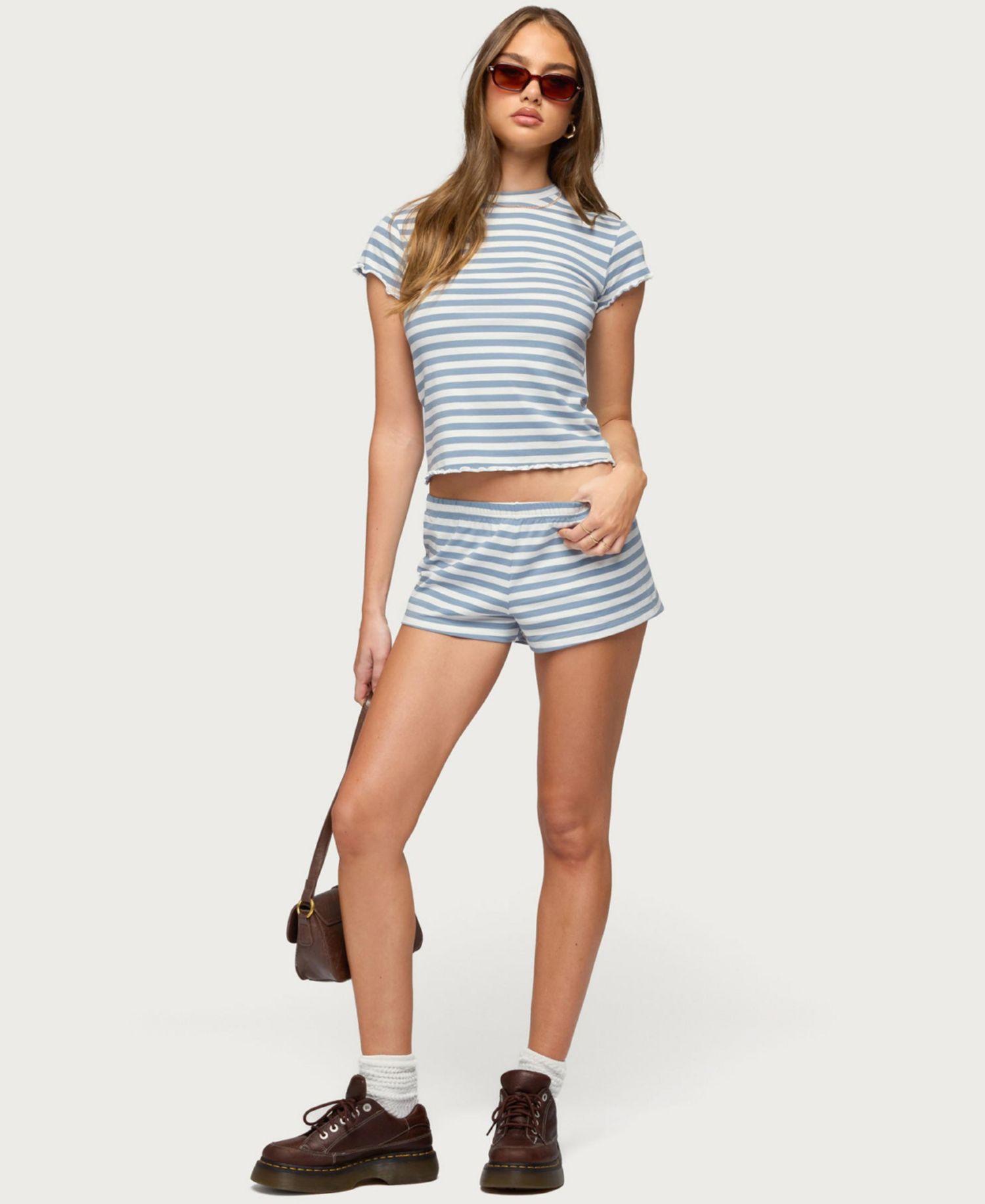 Women's Aubrie Striped Shorts