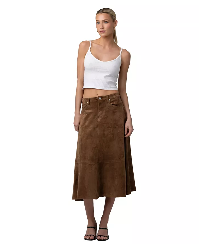 Women's A-Line Midi Skirt - thumbnail 2