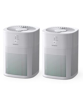 HEPA Air Purifier with Essential Oil Diffuser for Bedroom, Up to 108 Sqft 2 Pack