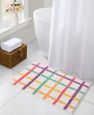 Hallmark Grid Bath Rug - Thumbnail 4
