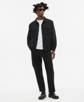 Men's Relaxed Linen Utility Overshirt & Linen Utility Pants, Macy's Exclusive