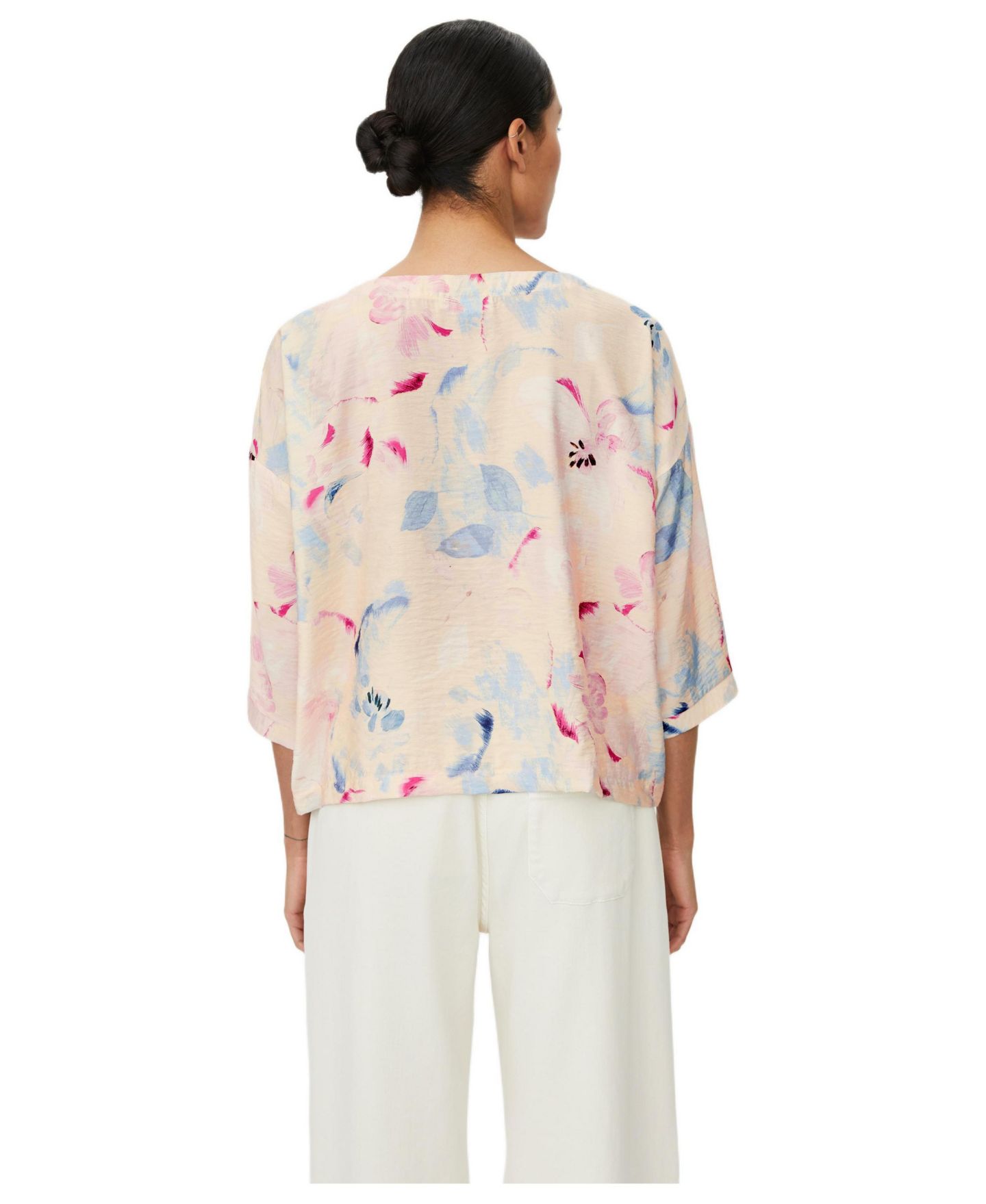 Женская блузка Masai Copenhagen MaBecca Floral Print, цвет: Primrose — фото 4