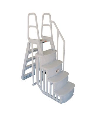 48-54 Inch Above Ground Swimming Pool Smart Step and Ladder System