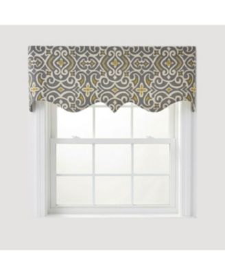 100percentage  Cotton Diomedes Regal With Lining Rod Pocket Window Valance