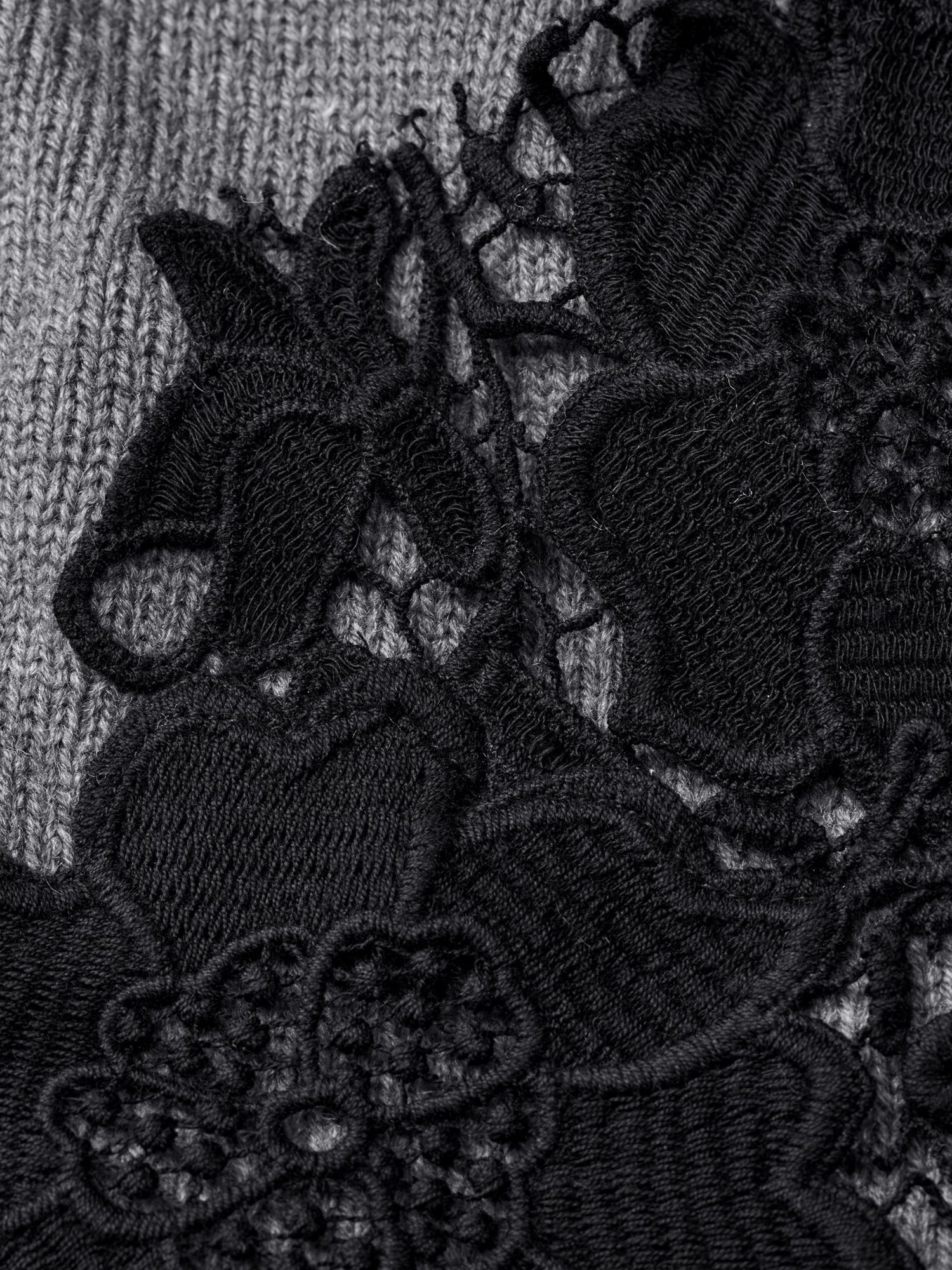 Women's Maleviane Floral Applique Cardigan