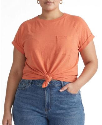Plus Size Light-As-Air Boy Tee
