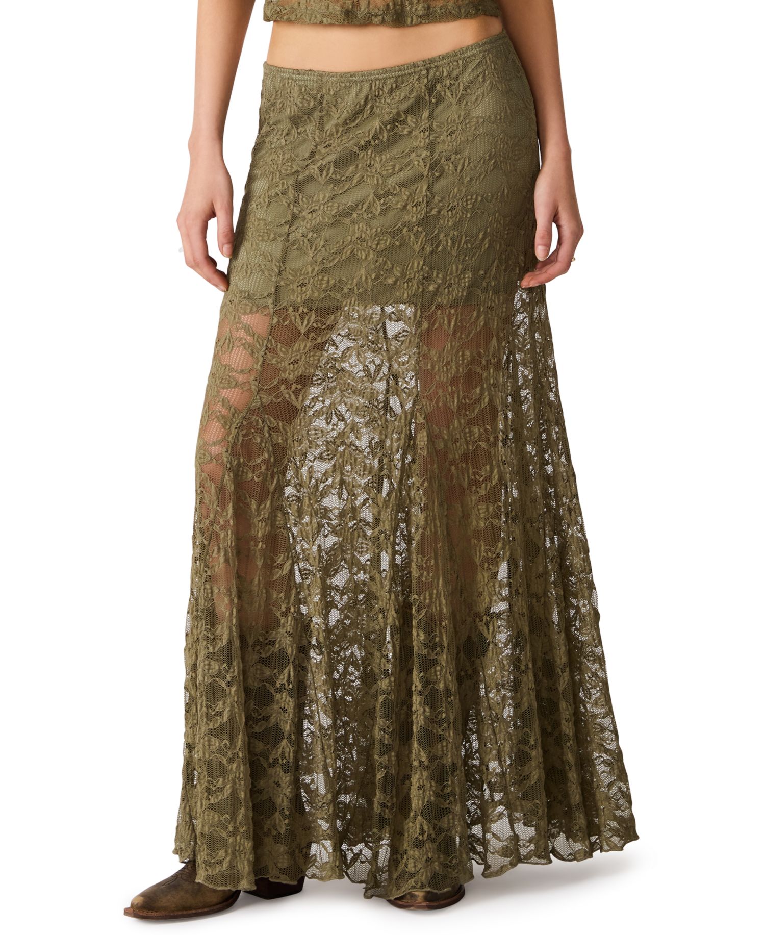 Women's Mirabel Lace Maxi Skirt