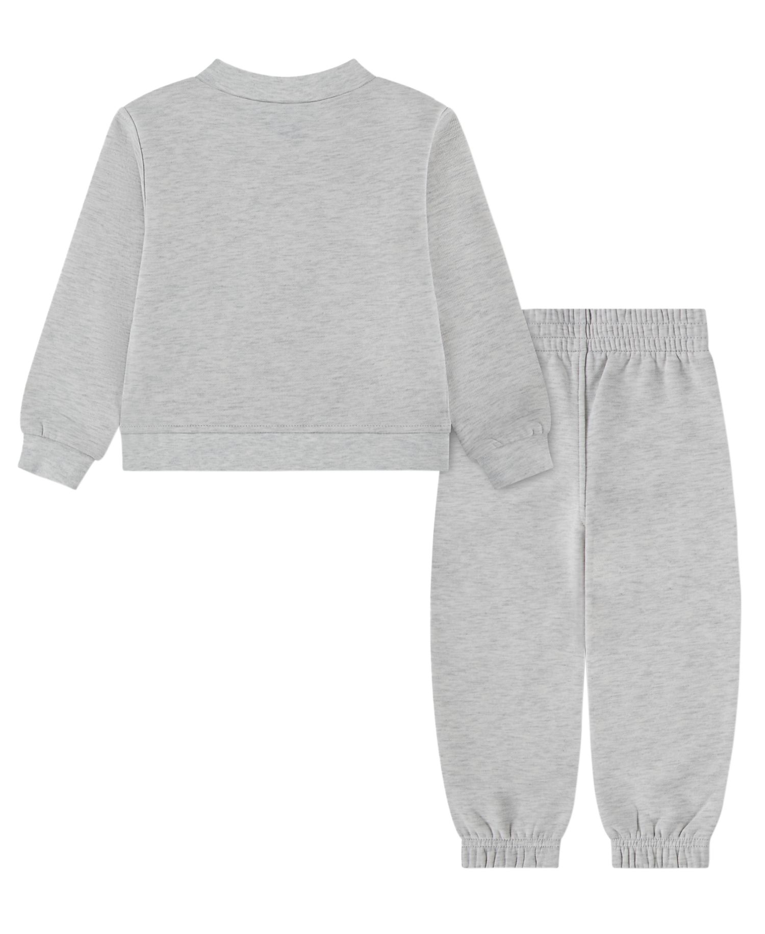 Boys' 2T-7 Striped Fleece Long-Sleeve Top and Pants, 2-Piece Set
