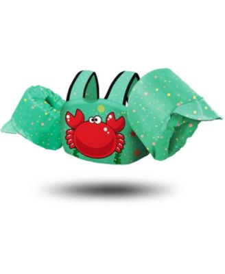Kids Swim Vest Floaties with Shoulder Harness Arm Wings
