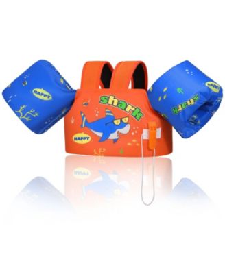 Swim Arm Band Vest Water Wings Pool Floaties Learn To Swim Kids Mermaid