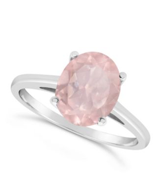 Sky Blue Topaz (3  ct. t.w.) Ring in Sterling Silver. Also Available in Rose Quartz (2-1/4 ct. t.w.)