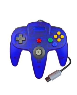 Classic Retro N64 Controller, N64 Wired Joystick Replacement Gamepad Controller for N64 System Video Games Console