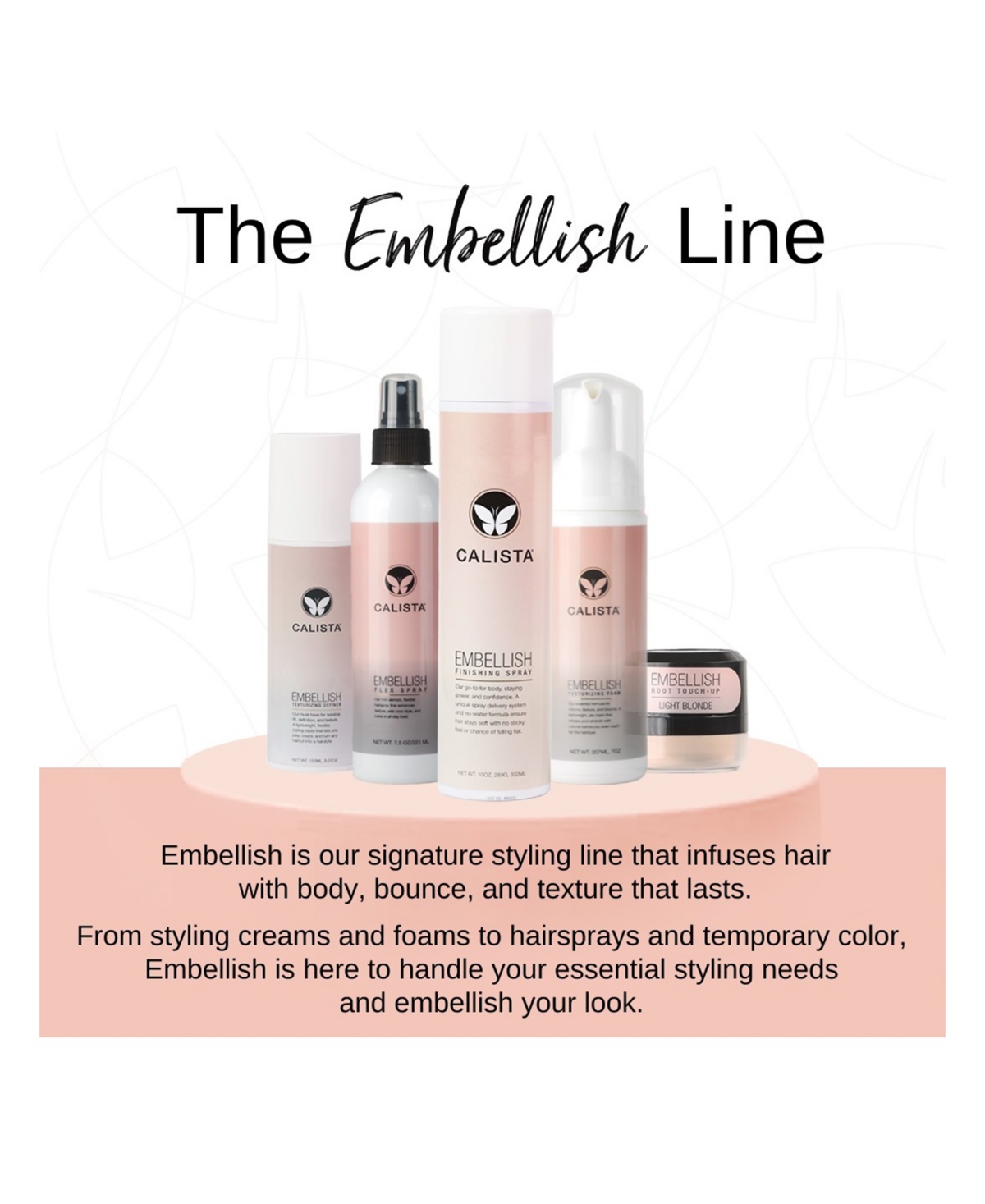 Calista Embellish Light Brown Root Touch-Up, 0.35 oz.