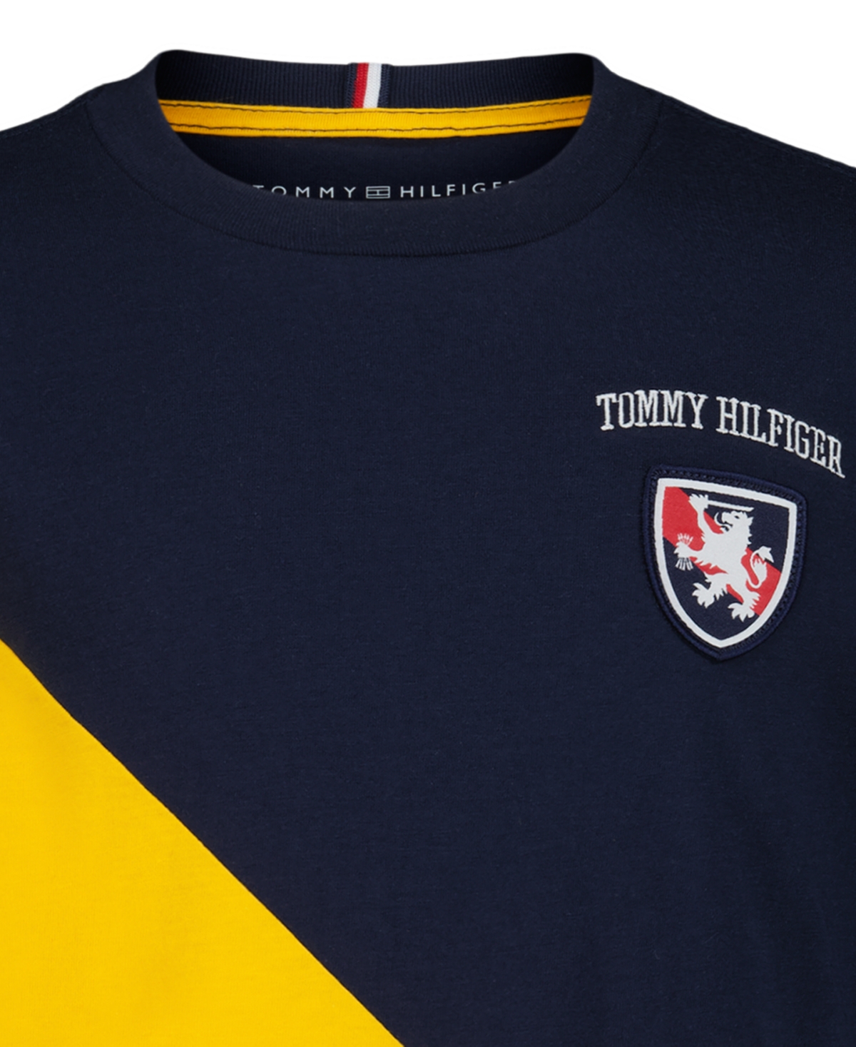Tommy Hilfiger Boys' 2T-7 Fancy Block Short-Sleeve T-Shirt