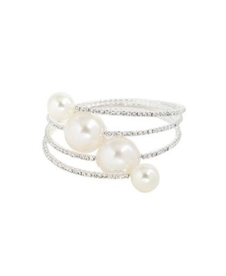 Gold Plated Pearl Bracelet