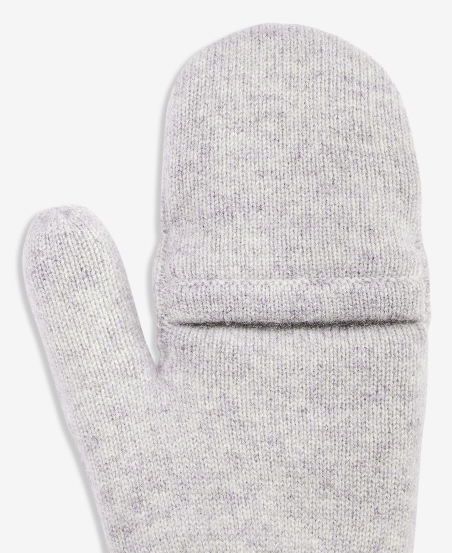Solid Cashmere Nordic Mittens