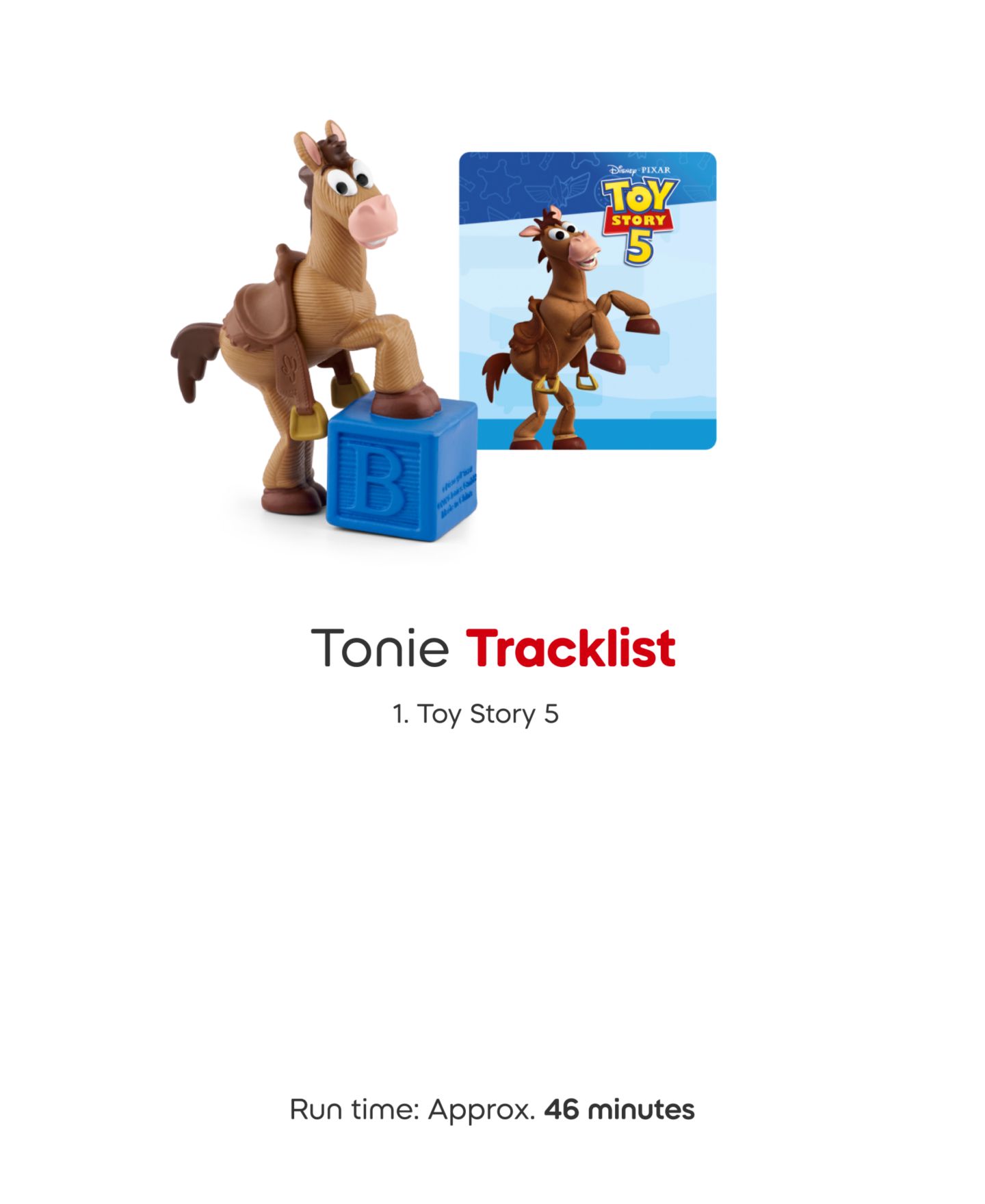 Детские фигурки Tonies Disney Pixar Toy Story Musical 4-Piece Audio Figurine Set, Ages 4+ — фото 11