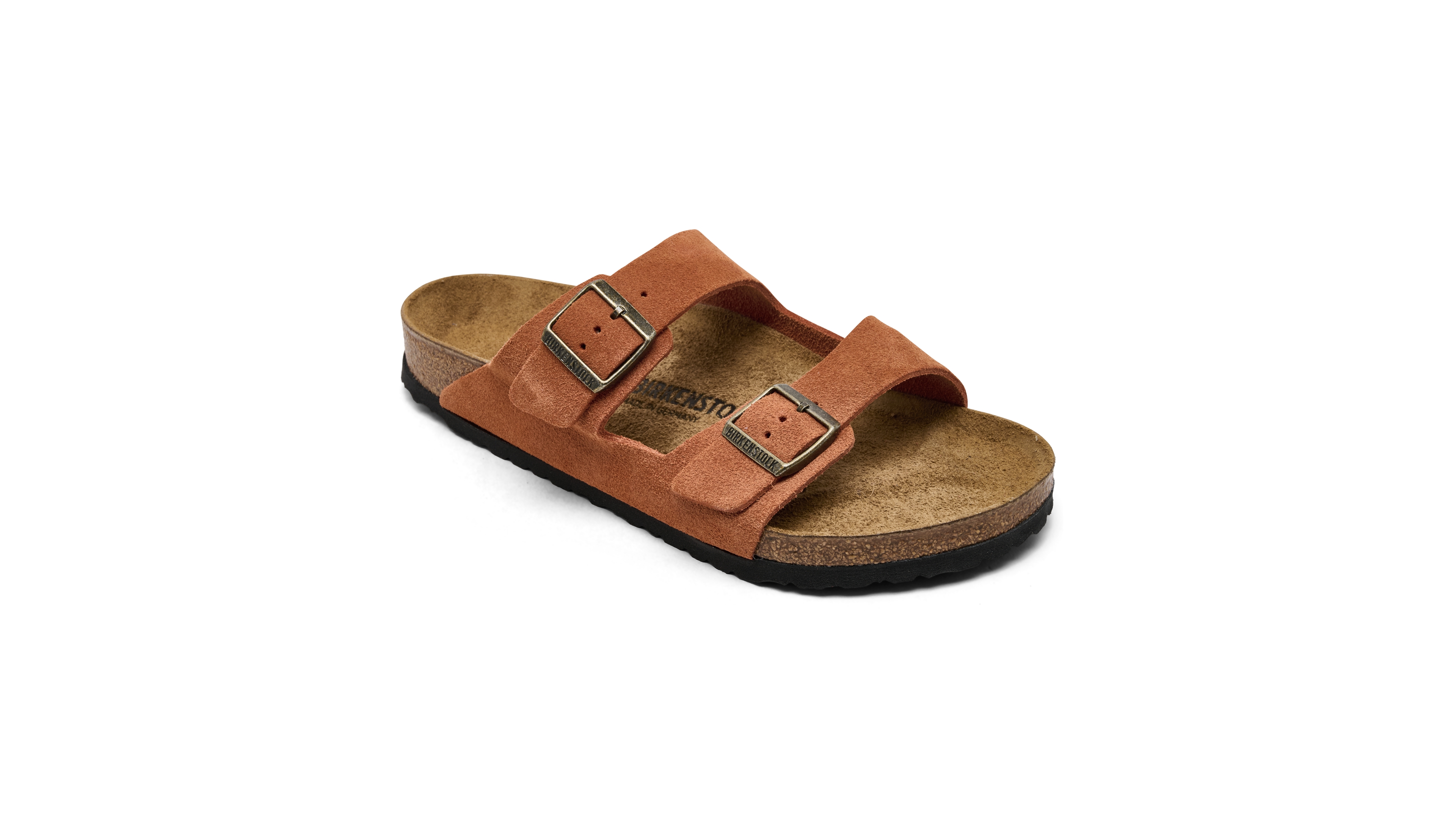 Birkenstock Men's Arizona Suede Leather Sandals from Finish Line