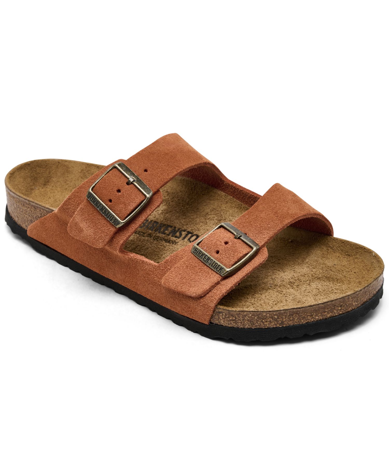 Men's Arizona Suede Leather Sandals from Finish Line