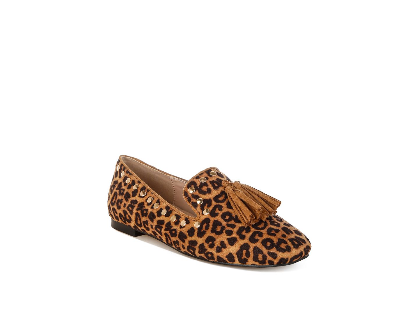 Женские туфли Rag & Co Niloha Studs and Tassels Detail Leopard, цвет: Коричневый — фото 5
