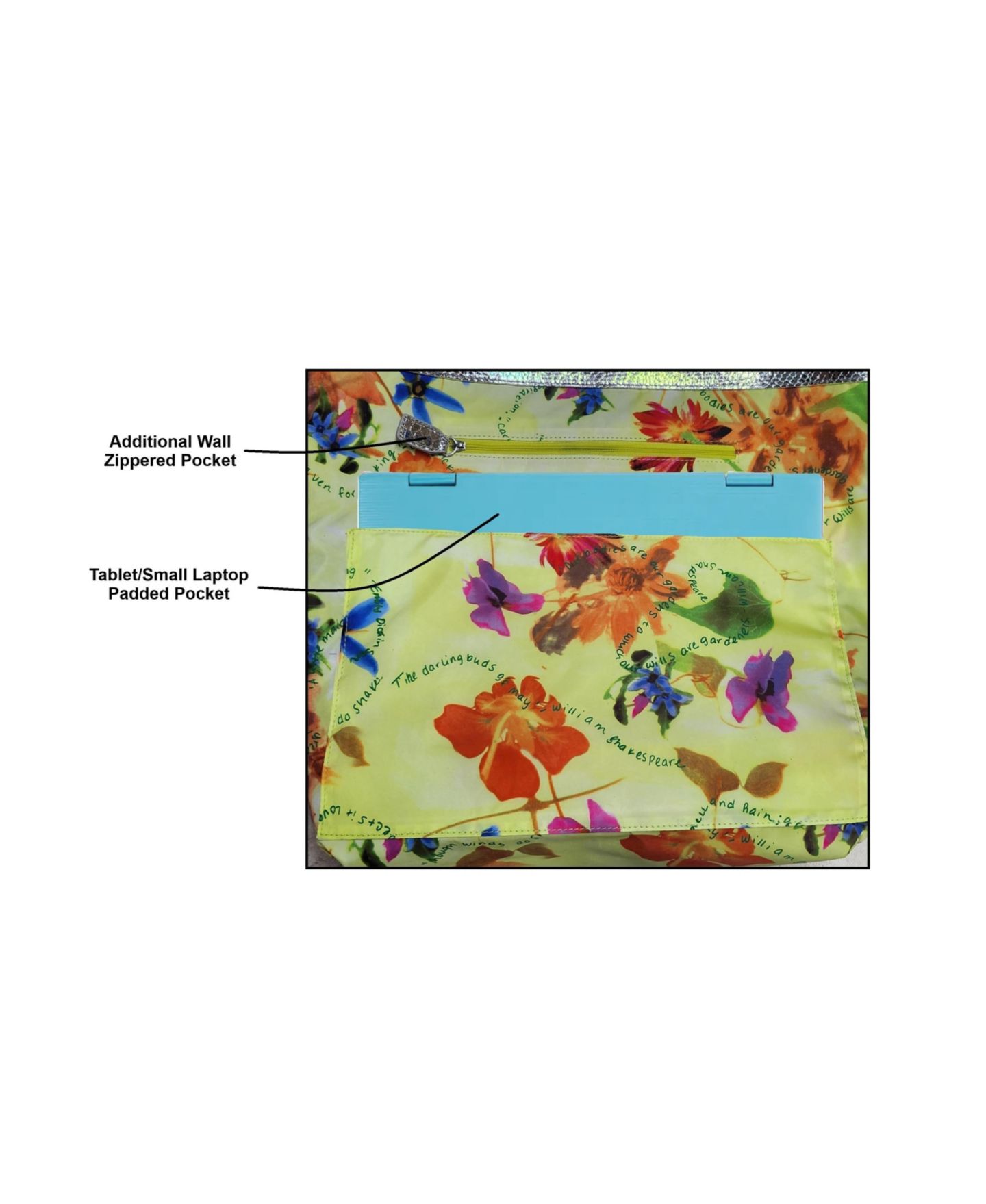 Сумка Carlos Falchi Microfiber Tote, цвет: Чёрный — фото 6