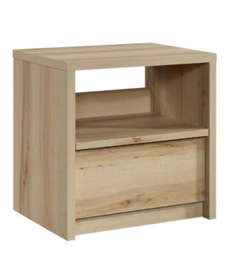 Mid-Century Modern Rectangle Night Stand with Storage Drawer