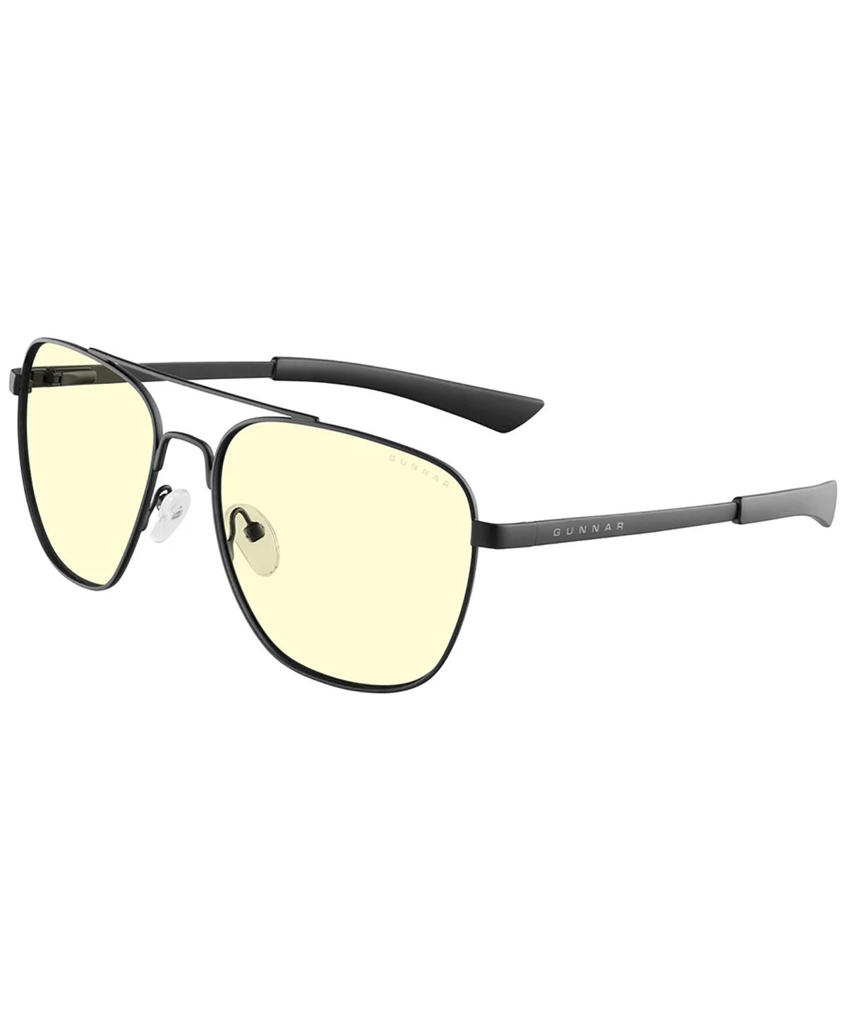Gunnar Optiks Mustang Onyx Frame Amber Tint Computer Glasses
