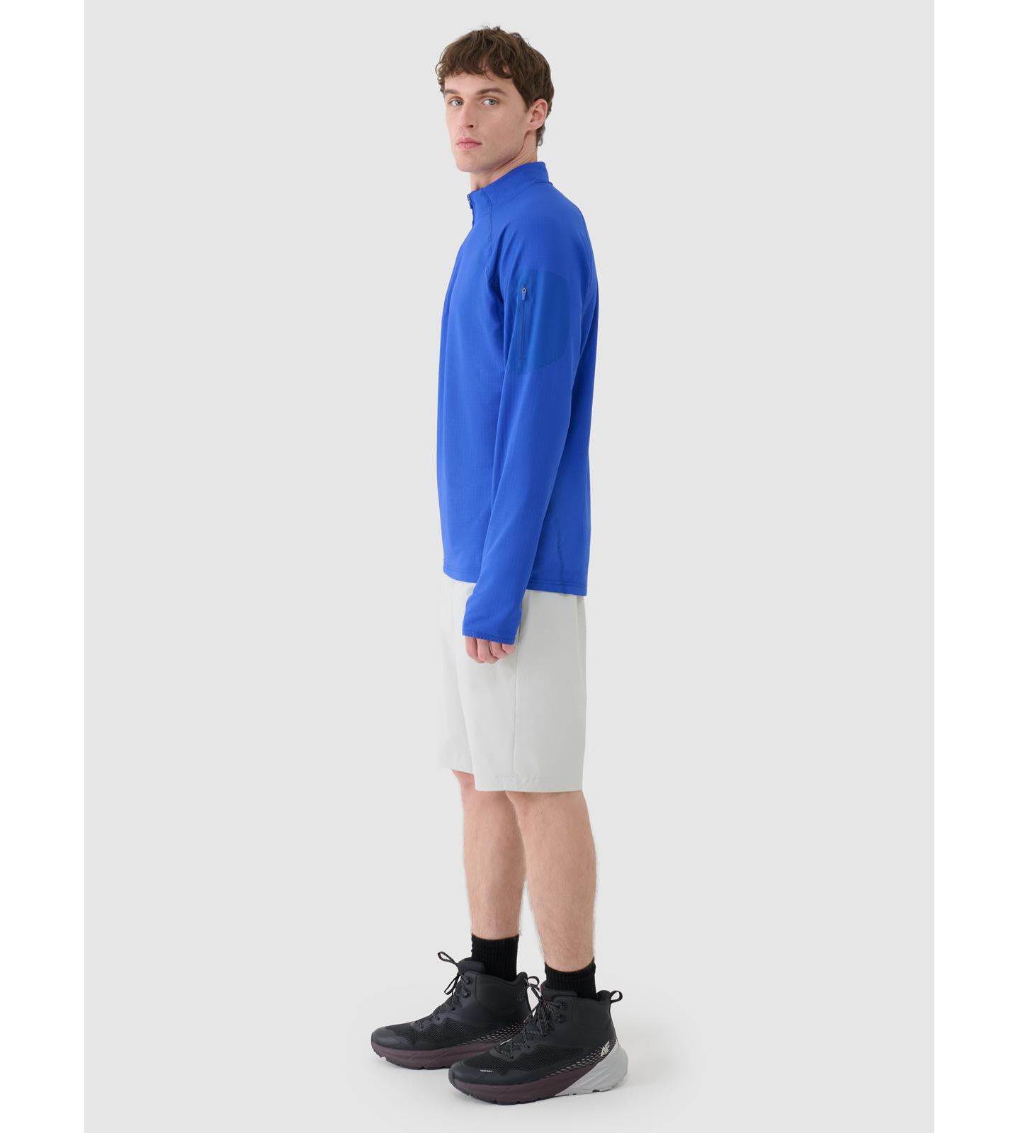 Мужские шорты 4F Trekking shorts 4Way Stretch, цвет: Светлый серый — фото 4