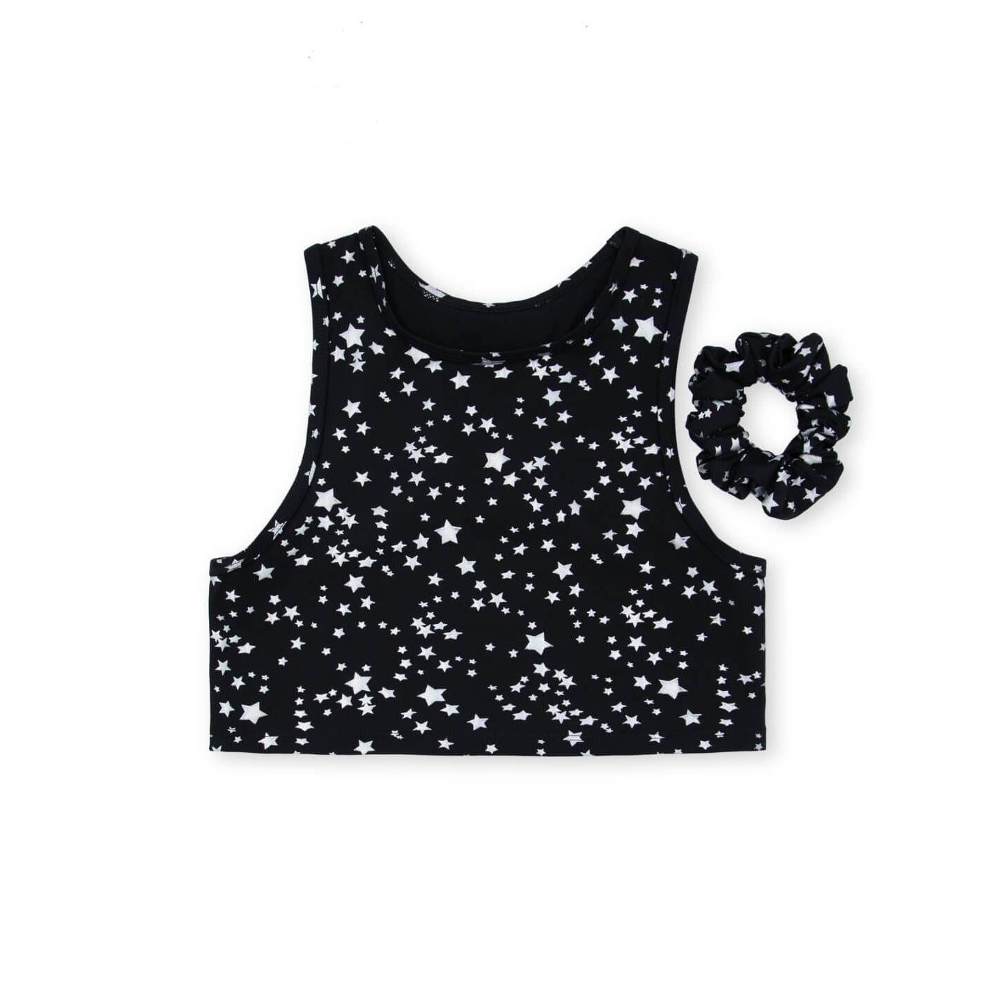 Детский топ Capezio Future Star Cosmic для девочек, цвет: Чёрный — фото 5