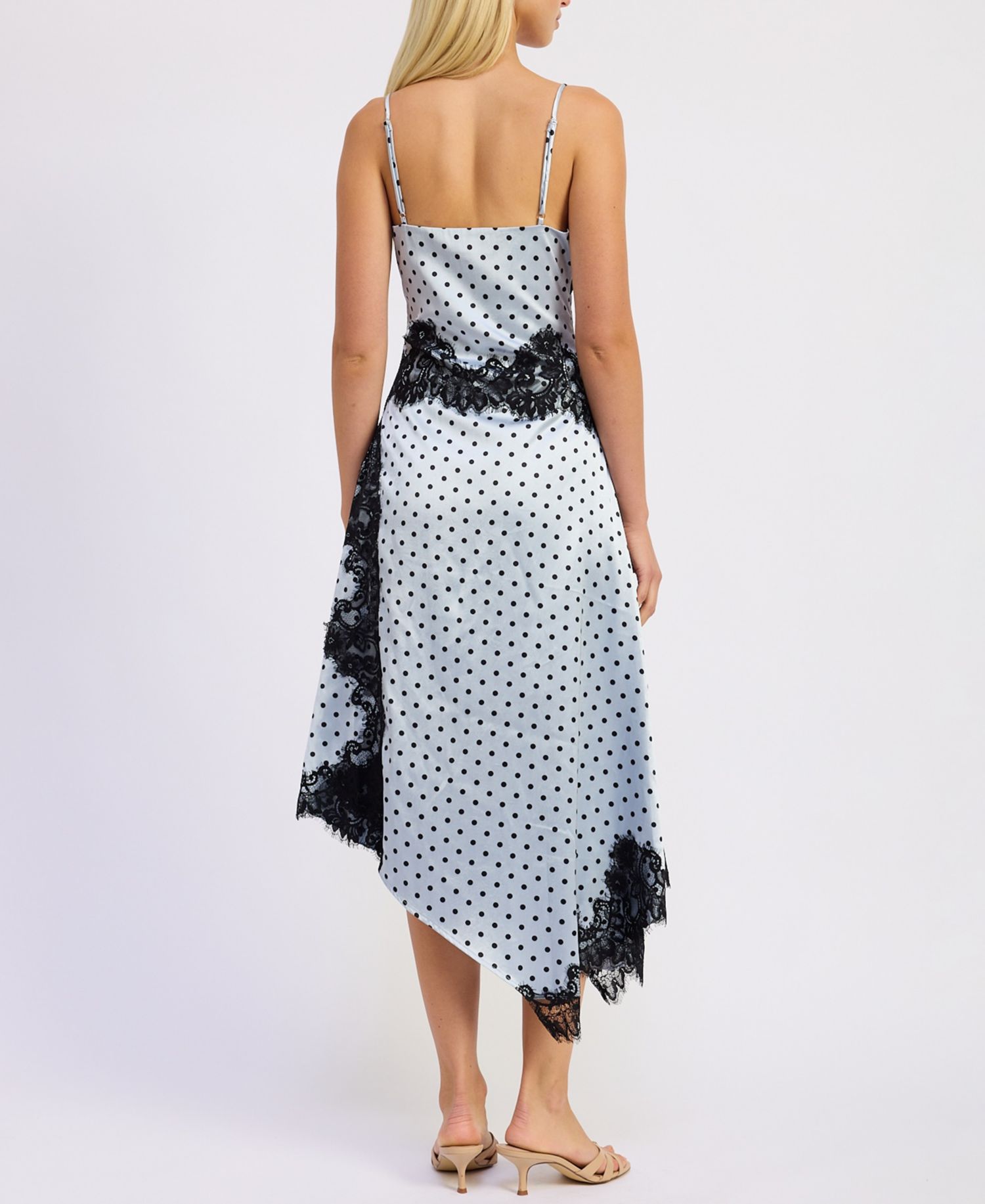 Women's Hazel V-Neck Sleeveless Asymmetric Maxi Dress