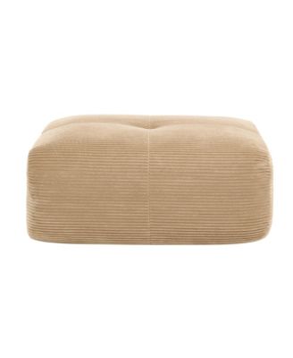 Hamlet Corner Sofa with Pillows and Corduroy Upholstery for Living Room