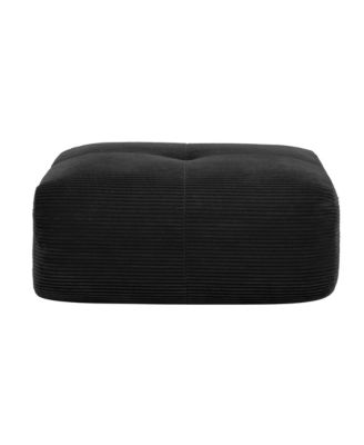 Hamlet Corner Sofa with Pillows and Corduroy Upholstery for Living Room
