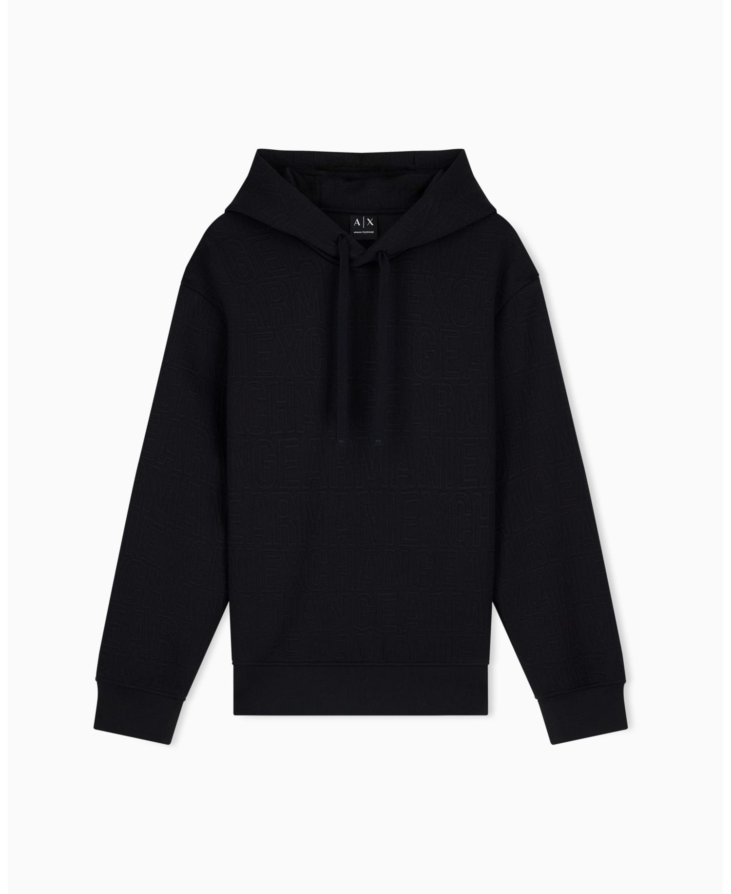 Men's Jacquard All Over Logo Hoodie Sweatshirt