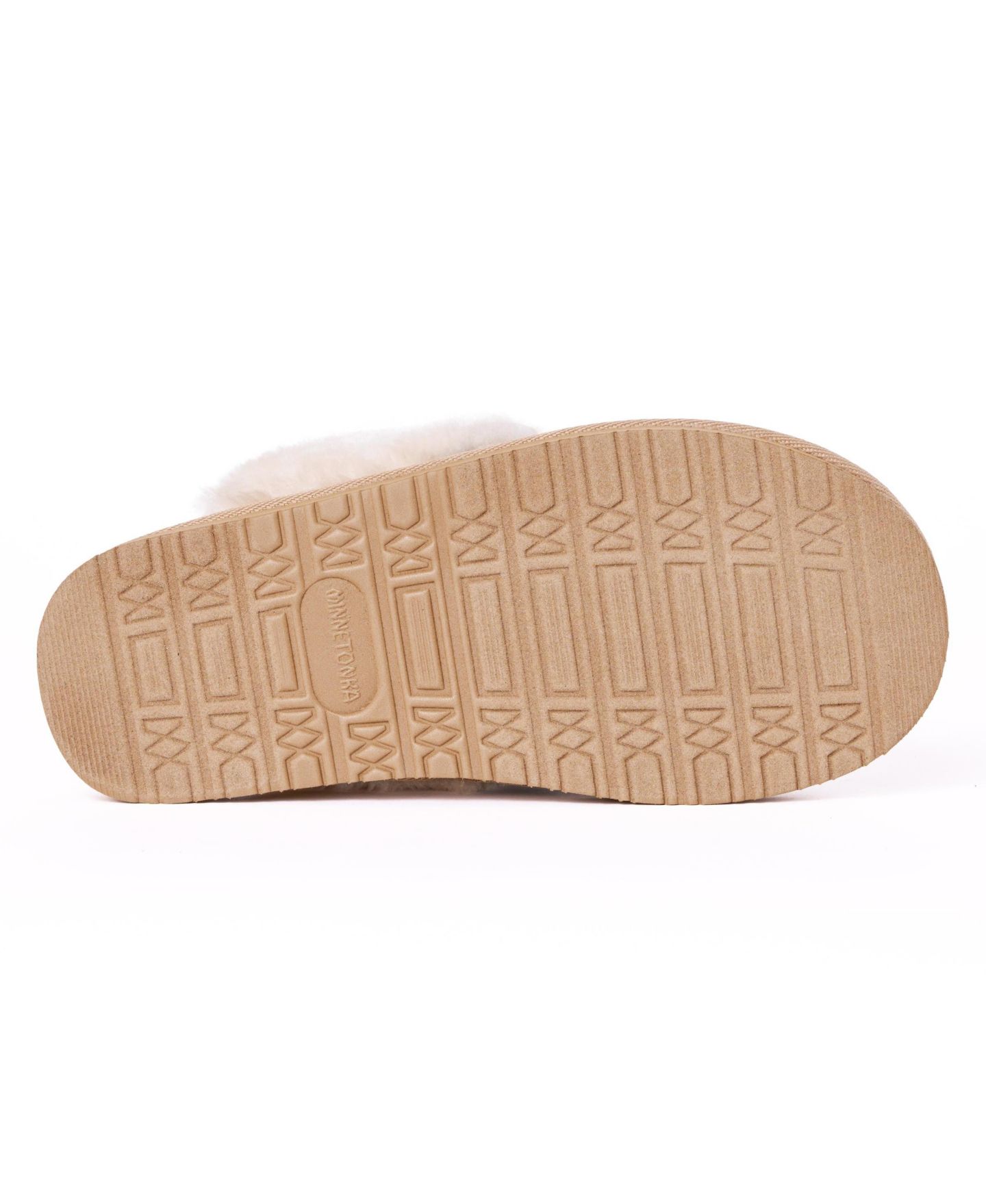 Женские тапочки Minnetonka Chesney Patterned Faux Fur Slippers, цвет: Коричневый леопардовый — фото 7