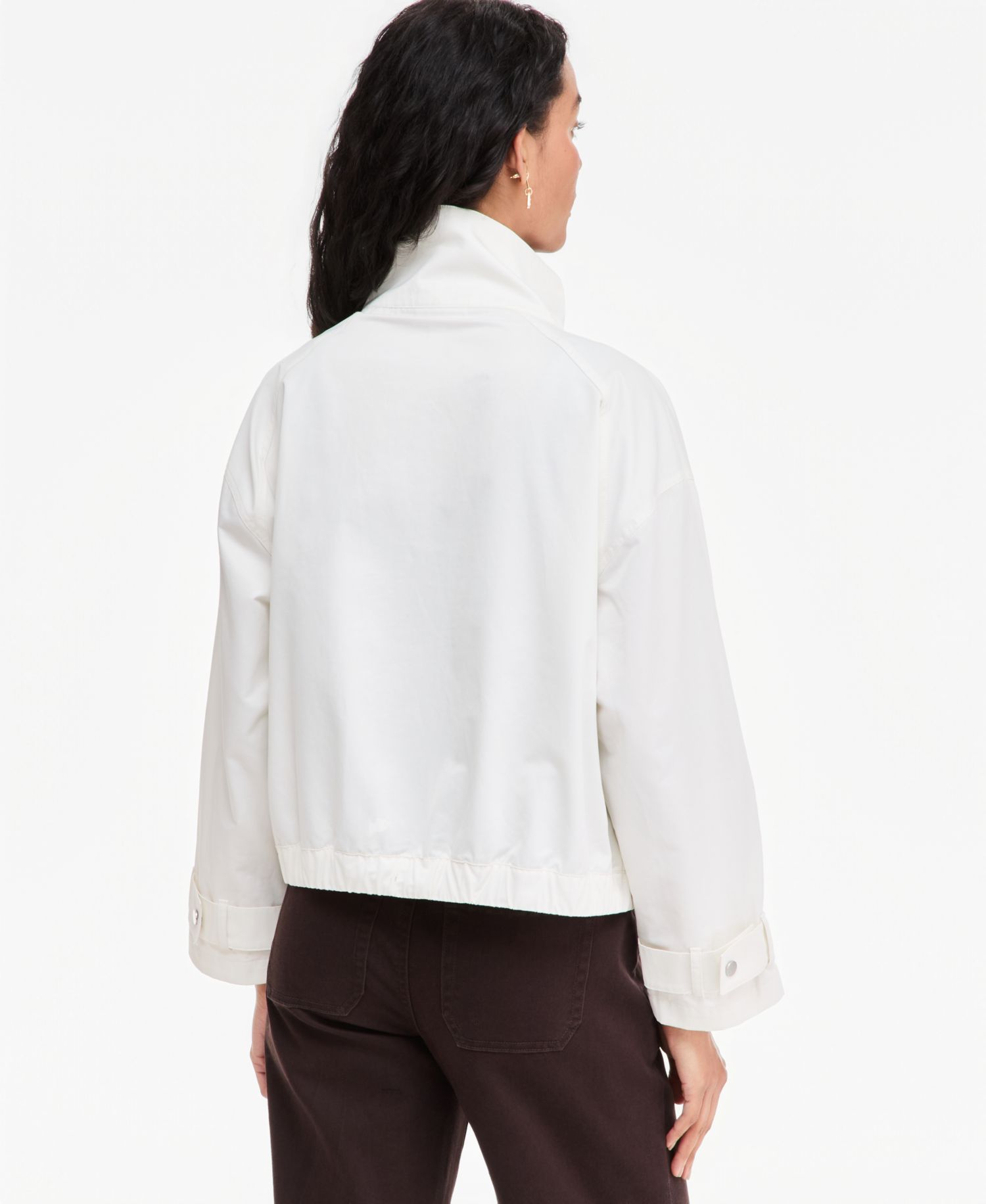 Women's Stand-Collar Pullover Anorak Jacket