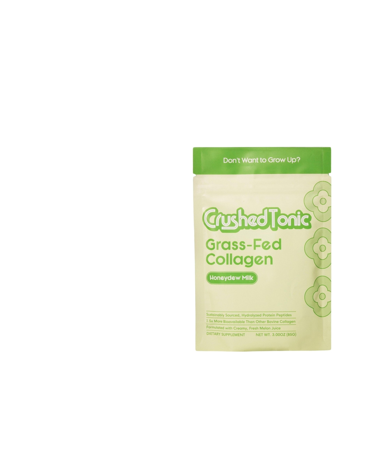 Crushed Tonic Honeydew Milk Collagen Supplement