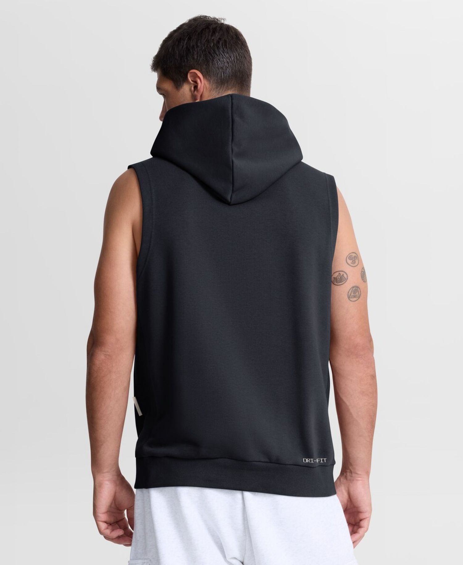 Men's Navy New York Yankees Authentic Collection Standard Issue Dri-FIT Sleeveless Hoodie