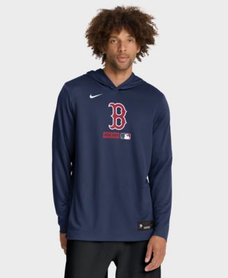 Men's Navy Boston Red Sox Authentic Collection Dri-FIT Long Sleeve Hoodie
