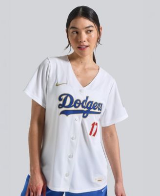 Women's Shohei Ohtani White Los Angeles Dodgers 2026 Gold Collection Stadium Jersey