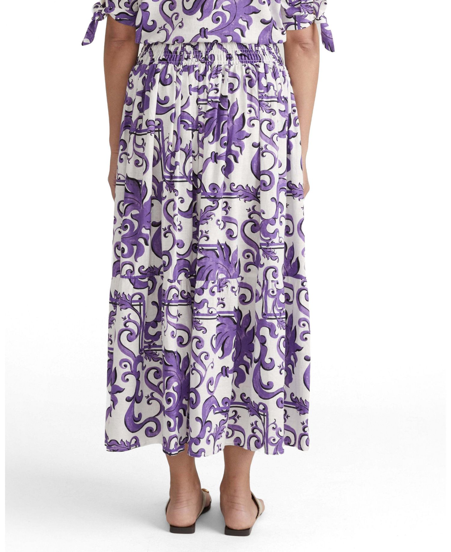 Women's Plus Size Tosca Linen Maxi Skirt