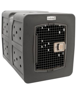 Dakota283 G3 High-Security Polyethylene Framed Door Kennel, XLarge, Dark Granite