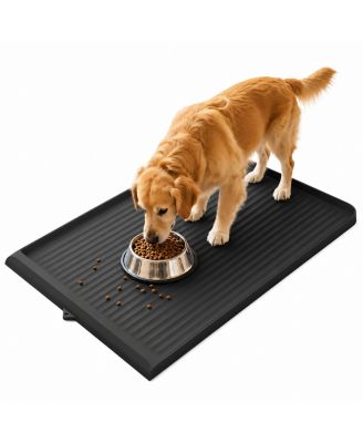 Silicone Pet Feeding Mat Non-Slip Raised Edges Waterproof Easy Clean