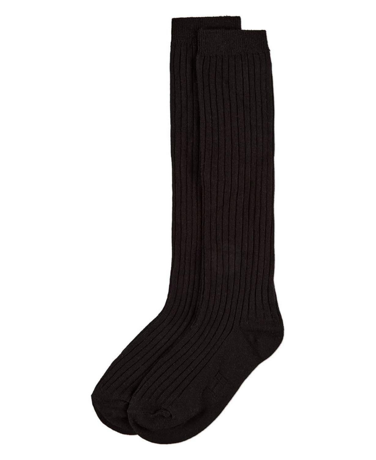 MeMoi Girls 3 Pack Classic Ribbed Cotton-Rich Knee Socks