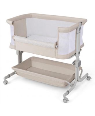 Baby 3-in-1 Bedside Bassinet Sleeper with 6 Adjustable Heights