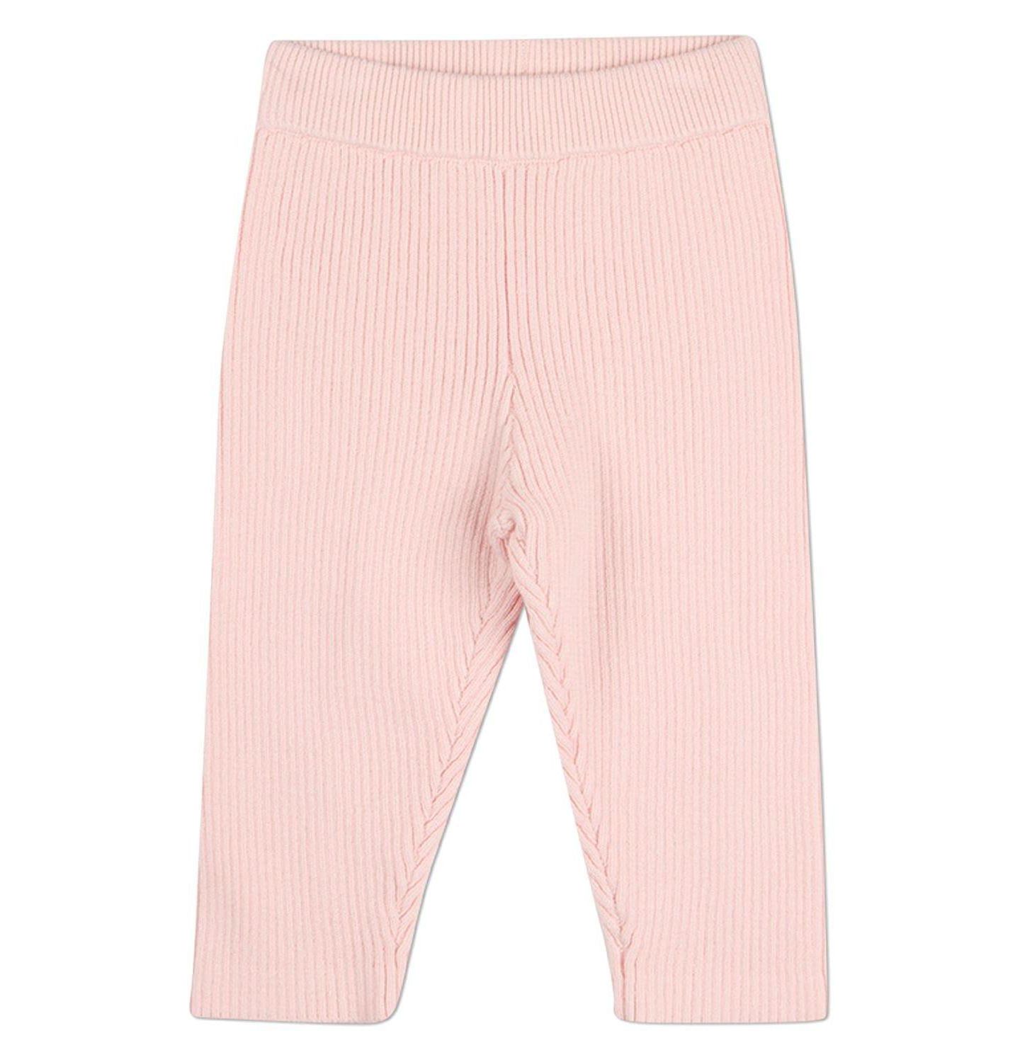 MeMoi Baby Girls 2 Piece 100 percentage Cotton Knit Set with Bow Trim, цвет: Светлый розовый — фото 3