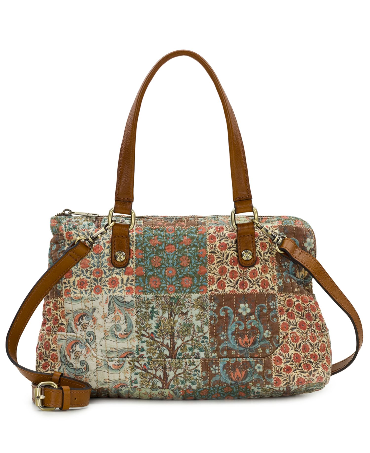 Rialto Medium Quilted Cotton Satchel Handbag