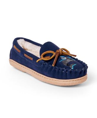 Boys Kids' Suede Shark Slippers