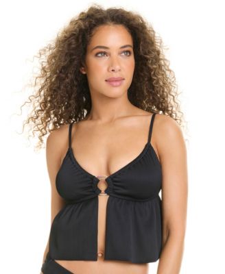 Women's Moonlight Tides Scoop Neck Tankini Top